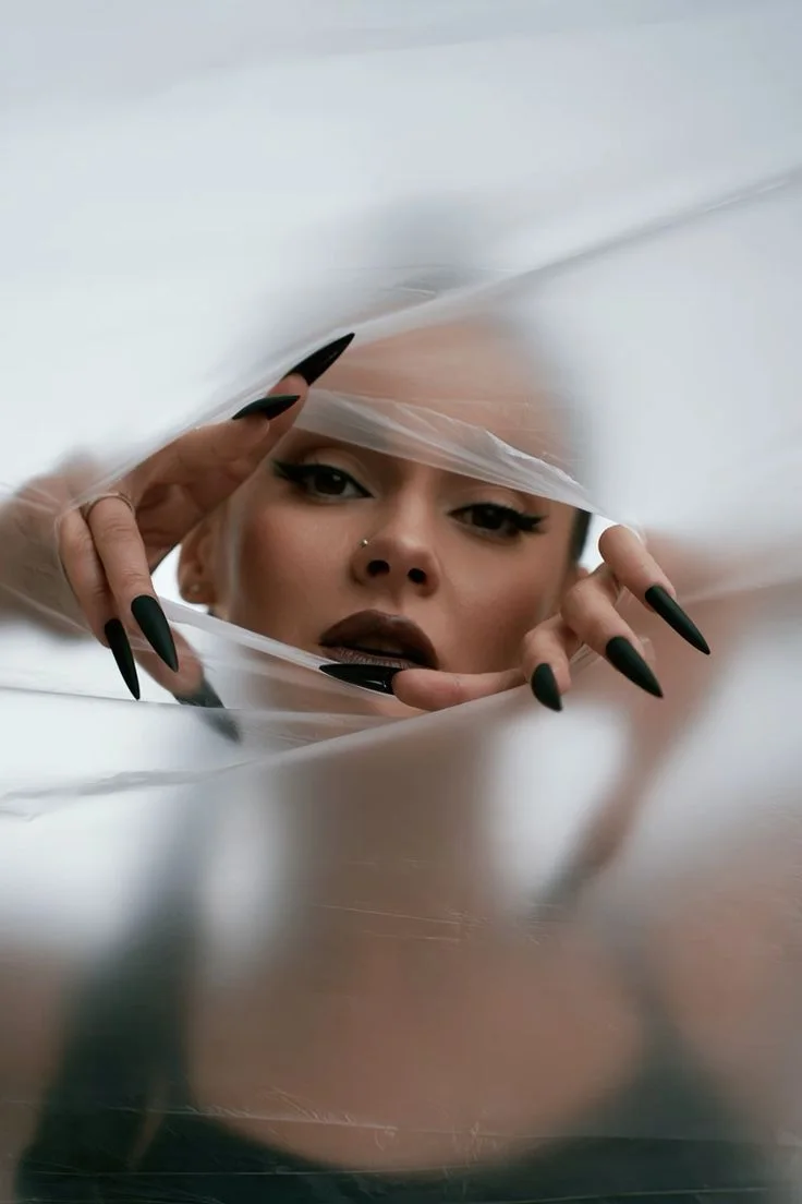 woman closeup